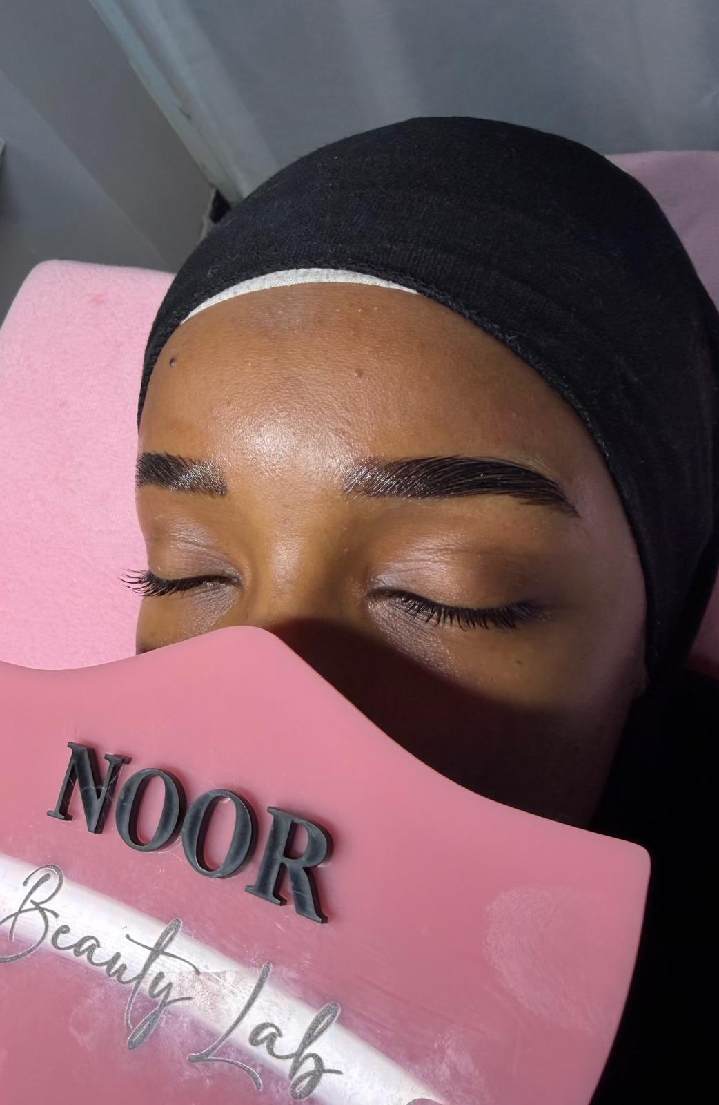 Korean lash lift process